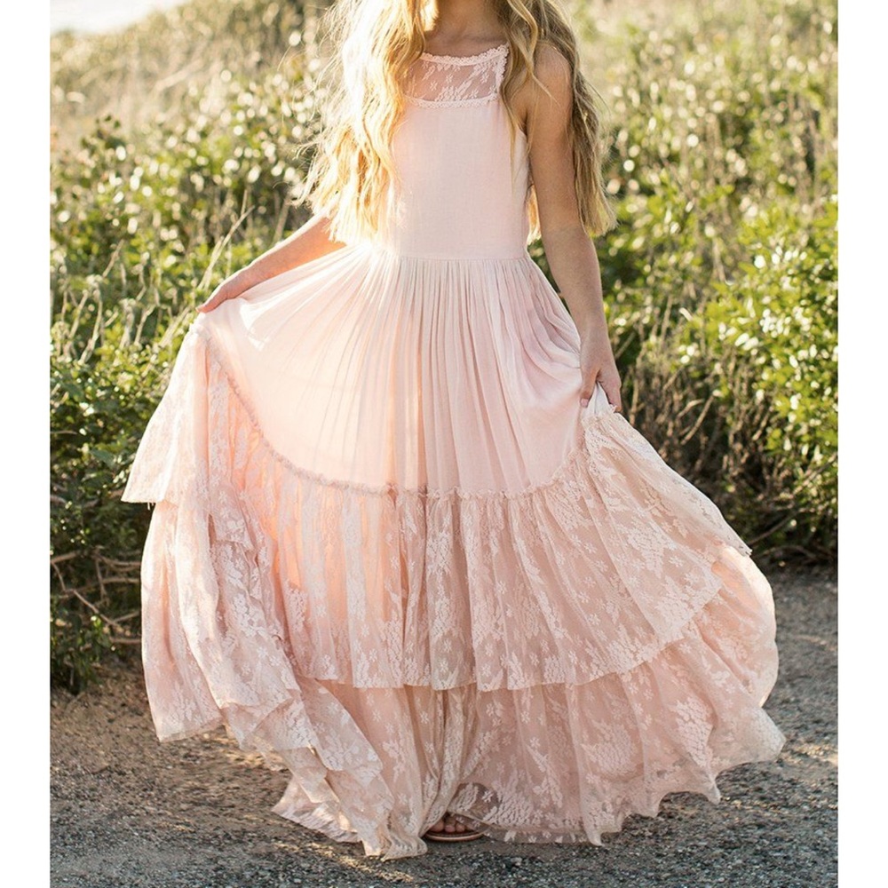 Brand new with tags JOYFOLIE PINK LACE DRESS SIZE 12